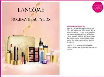 Shoppers Drug Mart Lancôme products offer