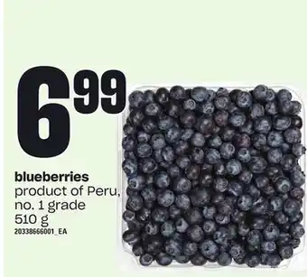 Independent City Market Blueberries, 510 g offer