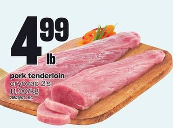 Independent City Market Pork tenderloin offer