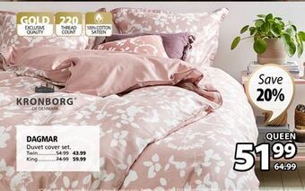 JYSK Dagmar duvet cover set offer