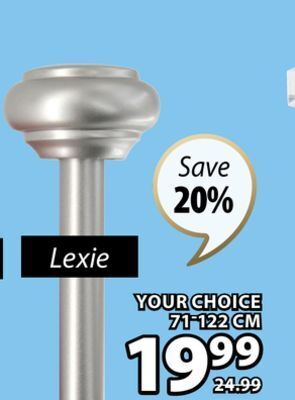JYSK Lexie rod kit offer