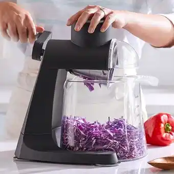Quick prep food grater