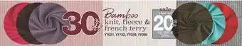 Fabricville Bamboo offer