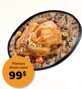 Marché Adonis Plateau dinde cuite offer