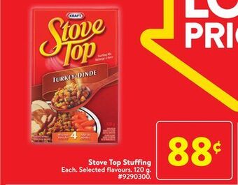 Walmart Kraft stove top stuffing offer