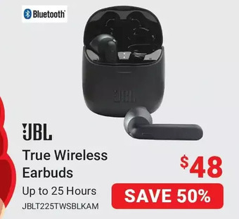 Visions Electronics Jbl true wireless earbuds offer