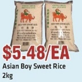 88 Supermarket Asian Boy Sweet Rice 2kg offer