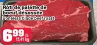 Frutta Si Boneless Blade Beef Roast offer