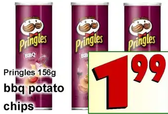 Co-op Atlantic Pringles 156 g BBQ Potato Chips offer