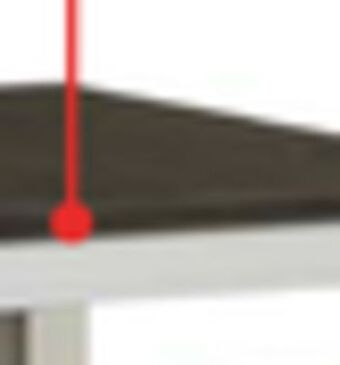 The Brick Ella dining table - white offer