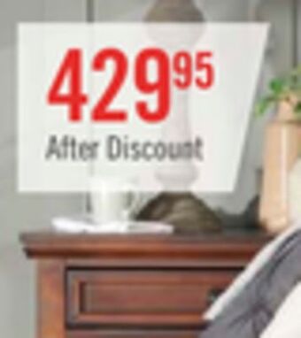 The Brick Chelsea nightstand offer