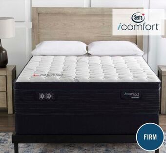 The Brick Serta icomfort® hybrid vanguard eurotop king mattress set offer
