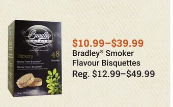 Bass Pro Bradley® smoker flavour bisquettes offer