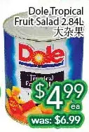 Ample Food Market Dole tropical fruit salad offer