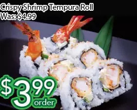 Ample Food Market Crispy shrimp tempura roll offer