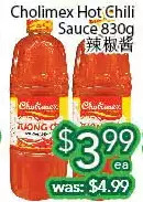 Ample Food Market Cholimex hot chili sauce offer