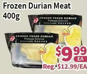 Blue Sky Supermarket Frozen durian meat offer