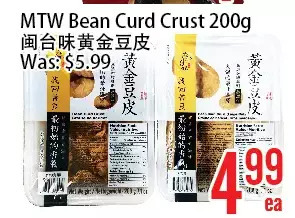 Bestco Food Mart Mtw bean curd crust offer