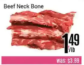 Nations Fresh Foods Beef neck bone offer