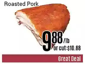 Nations Fresh Foods Roasted pork offer