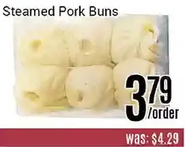 Nations Fresh Foods Steamed pork buns offer