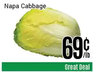Nations Fresh Foods Napa cabbage offer