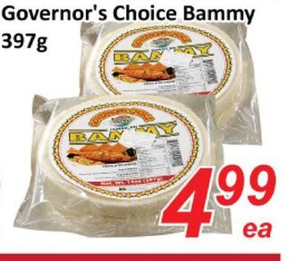 Seasons Foodmart Governor's choice bammy 397g offer