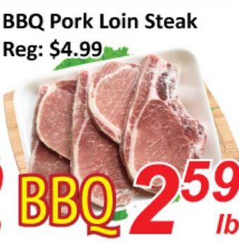Seasons Foodmart Bbq pork loin steak offer