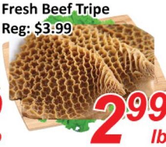 Seasons Foodmart Fresh beef tripe offer