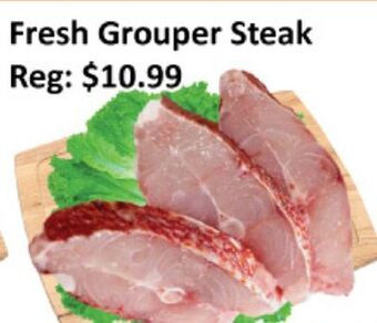 Seasons Foodmart Fresh grouper steak offer