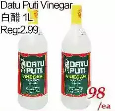 Tone Tai Supermarket Datu puti vinegar offer