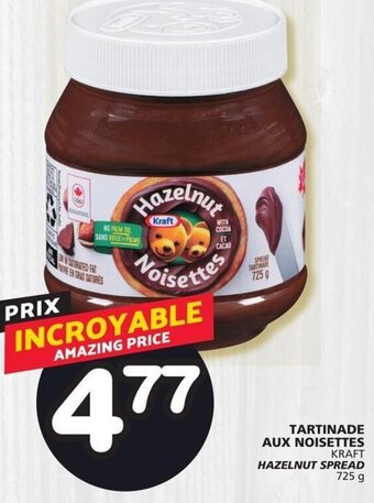 IGA Kraft Hazelnut Spread 725 g offer