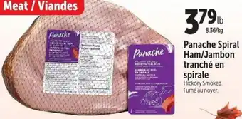Panache Spiral Ham/Jambon Tranché En Spirale