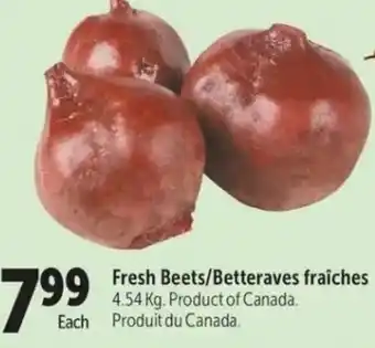 ValuFoods Fresh Beets/Betteraves Fraîches offer