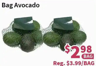 Blue Sky Supermarket Bag Avocado offer