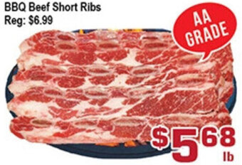 Top Food Supermarket BBQ Beef Short Ribs offer