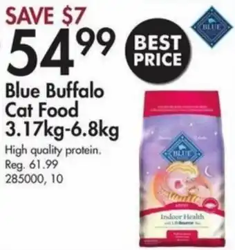Blue Buffalo Cat Food 3.17kg-6.8kg