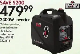 Black Diamond 2300W Inverter