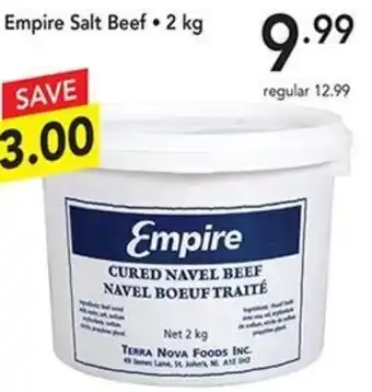 Pipers Empire Salt Beef 2kg offer