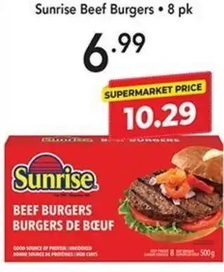 Pipers Sunrise Beef Burgers 8 pk offer