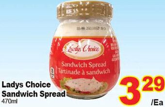 T&T Supermarket Ladys Choice Sandwich Spread 470ml offer