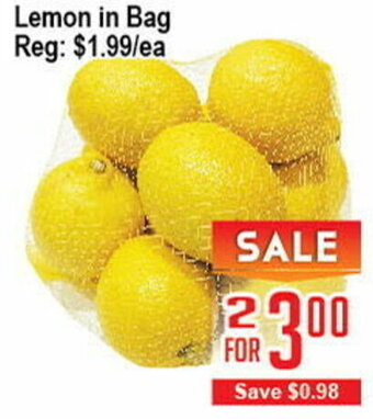 Skyland Foodmart Lemon In Bag offer