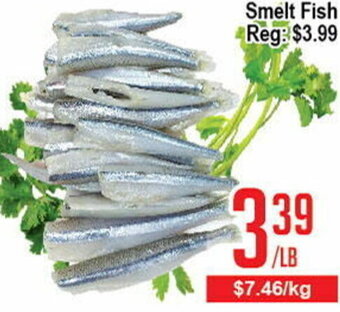 Skyland Foodmart Smelt Fish offer