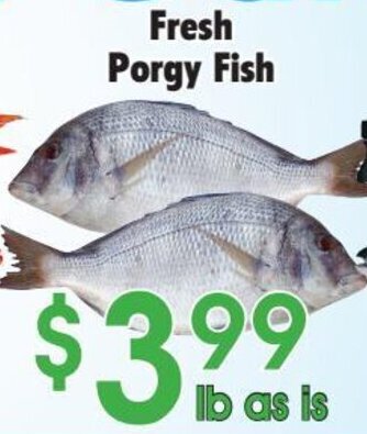 Danforth Food Market Fresh Porgy Fish offer