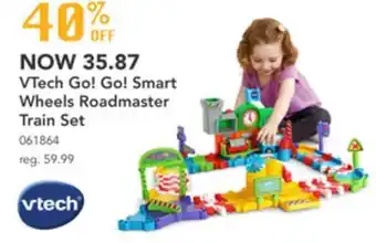 Toys R us Vtech go! go! smart wheels roadmaster train set offer