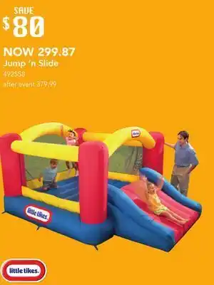 Toys R us Little tikes jump 'n slide offer