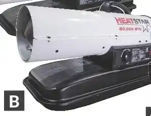 Princess Auto Forced-aid kerosene heaters offer