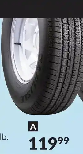 Princess Auto Carlisle st145/r12-5 bolt trailer tire assembly offer