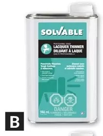 Princess Auto Lacquer thinner offer