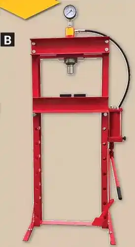 Princess Auto Spg 20 ton hydraulic shop press offer